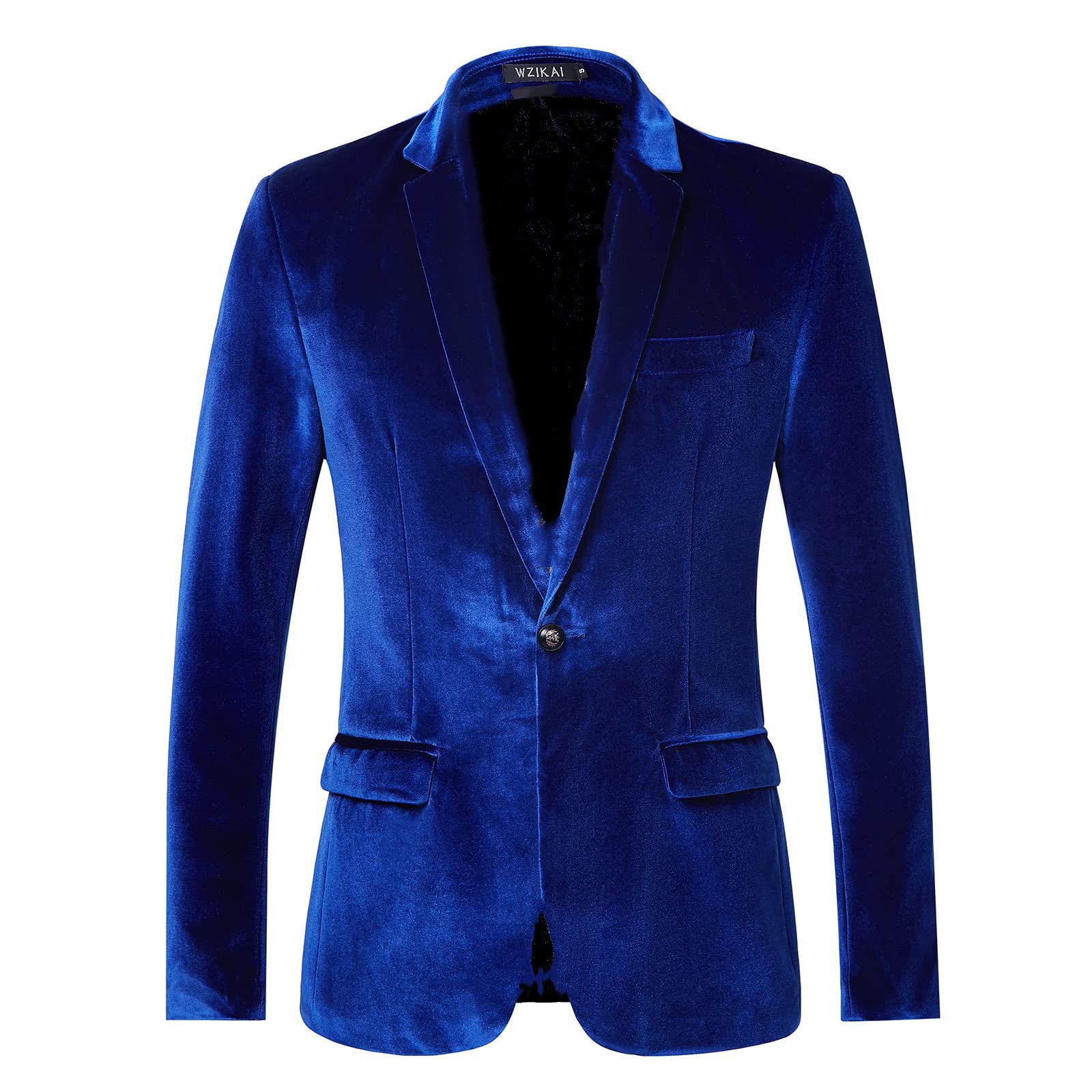 Formal Men Party Wear Jacket - Men's Slim Fit Velvet Blazer Jacket