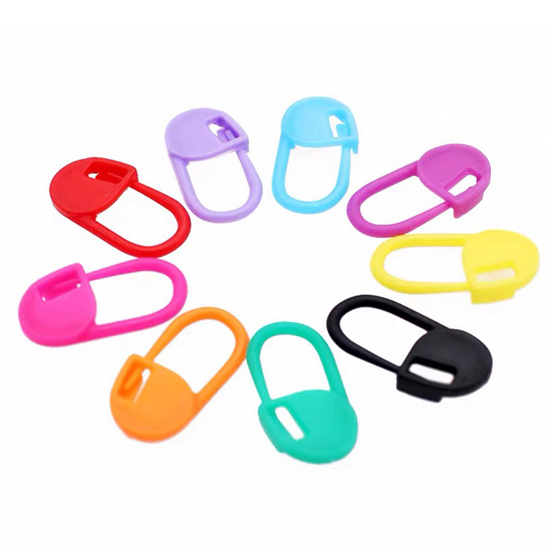 Tuxedo Lapel Pin - 100Pcs Mix Color Knitting Tools Locking