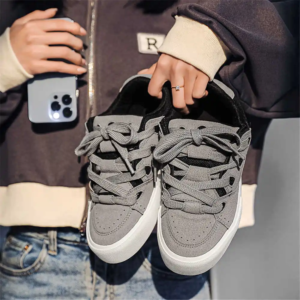 Men'S Health Formal Wear - With Lacing Hiphop Women's School Shoes