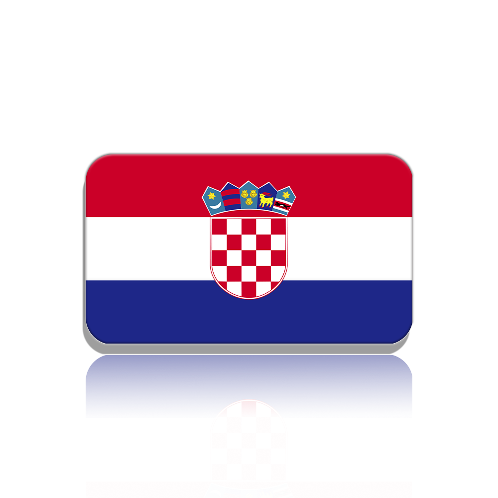 Tuxedo Lapel Pin - Croatia Flag Lapel Pin Brooch for