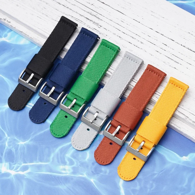 Nylon 20mm 22mm Strap for Swat - Tuxedo Lapel Pin review and price