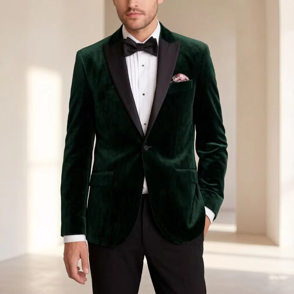 Velvet Formal Suit for Men Sli - Formal Men Party Wear Jacket review and price