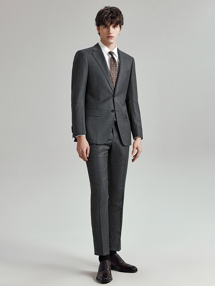 100% Wool Suits For Men Slim F - Men Formal Wear Fashion review and price