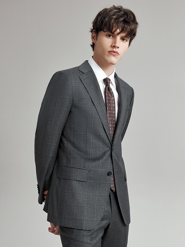 100% Wool Suits For Men Slim F - Men Formal Wear Fashion review and price