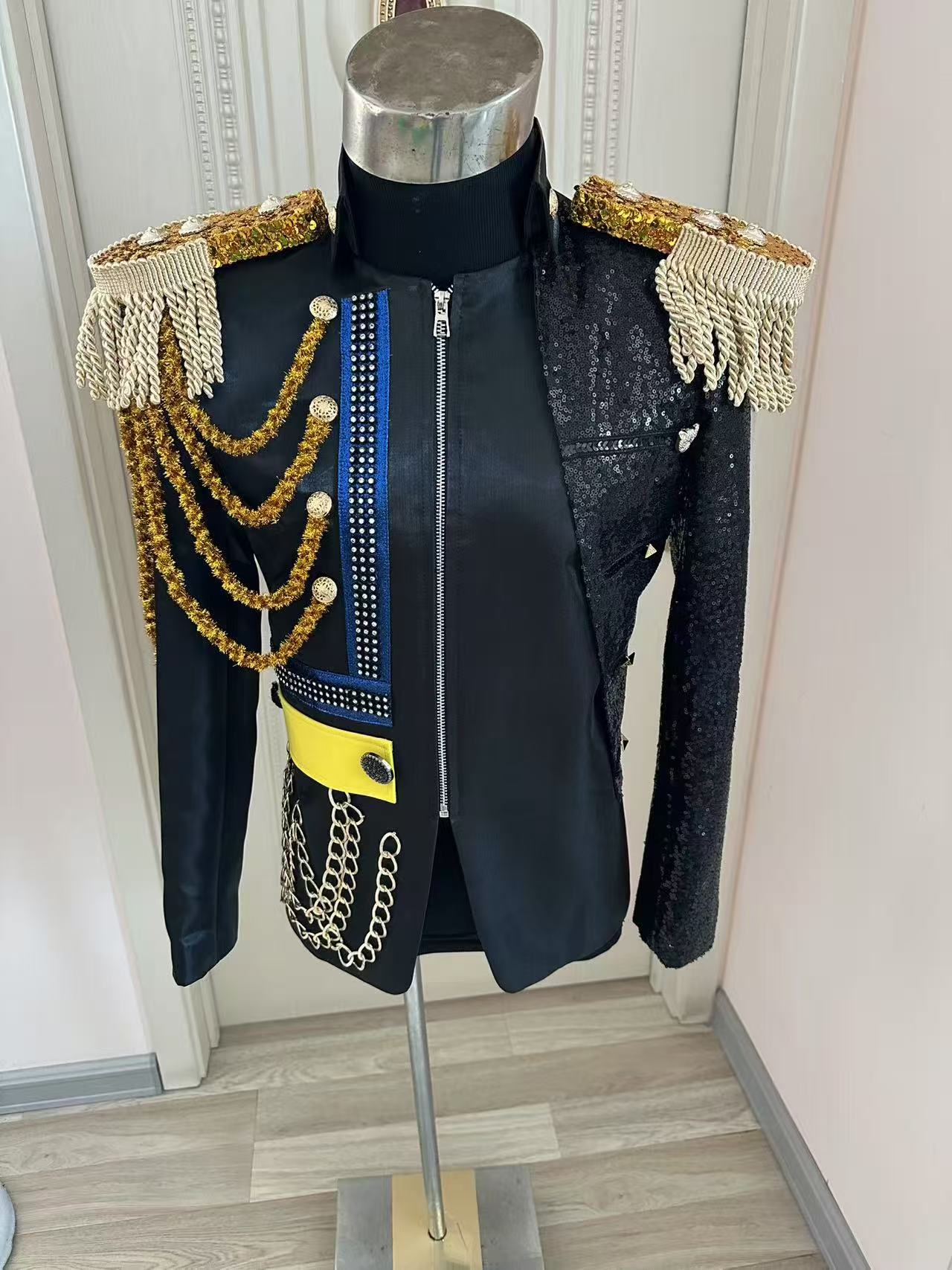 New Men Tassel Royal Jacket We - Men Formal Wear For Wedding review and price