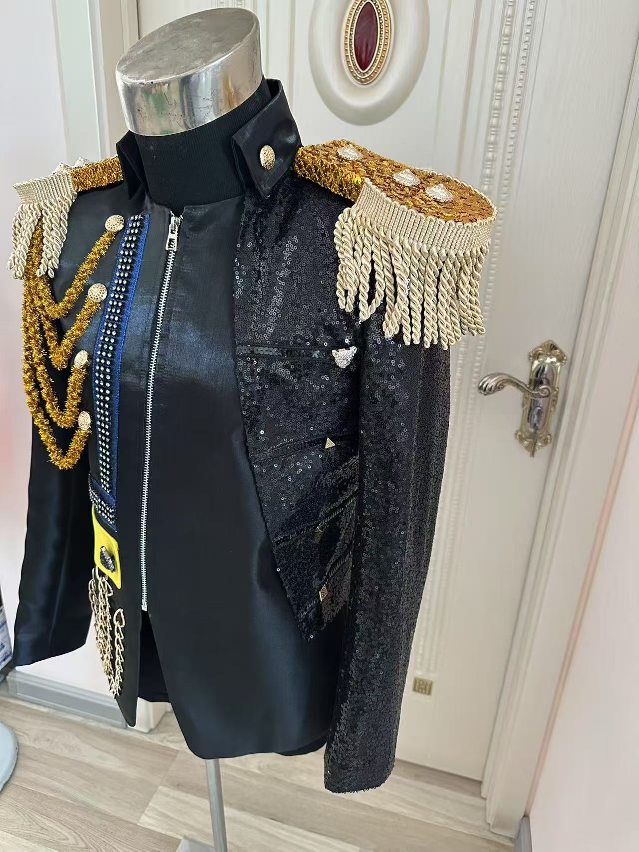 New Men Tassel Royal Jacket We - Men Formal Wear For Wedding review and price