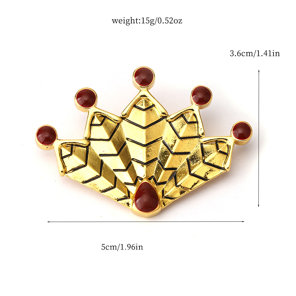Anime Creative Fantail Brooch  - Tuxedo Lapel Pin review and price