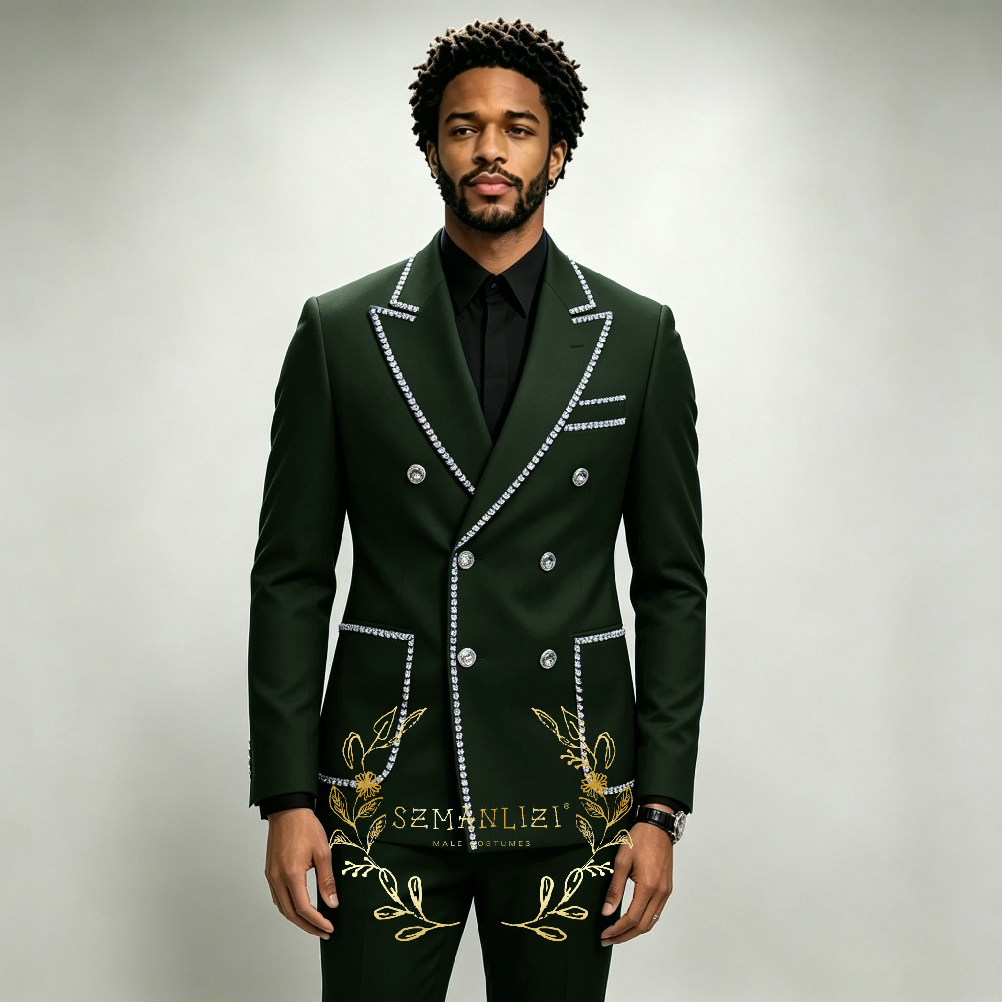 Luxury Men's Suits 2 Pieces Ro - Men Formal Wear For Wedding review and price