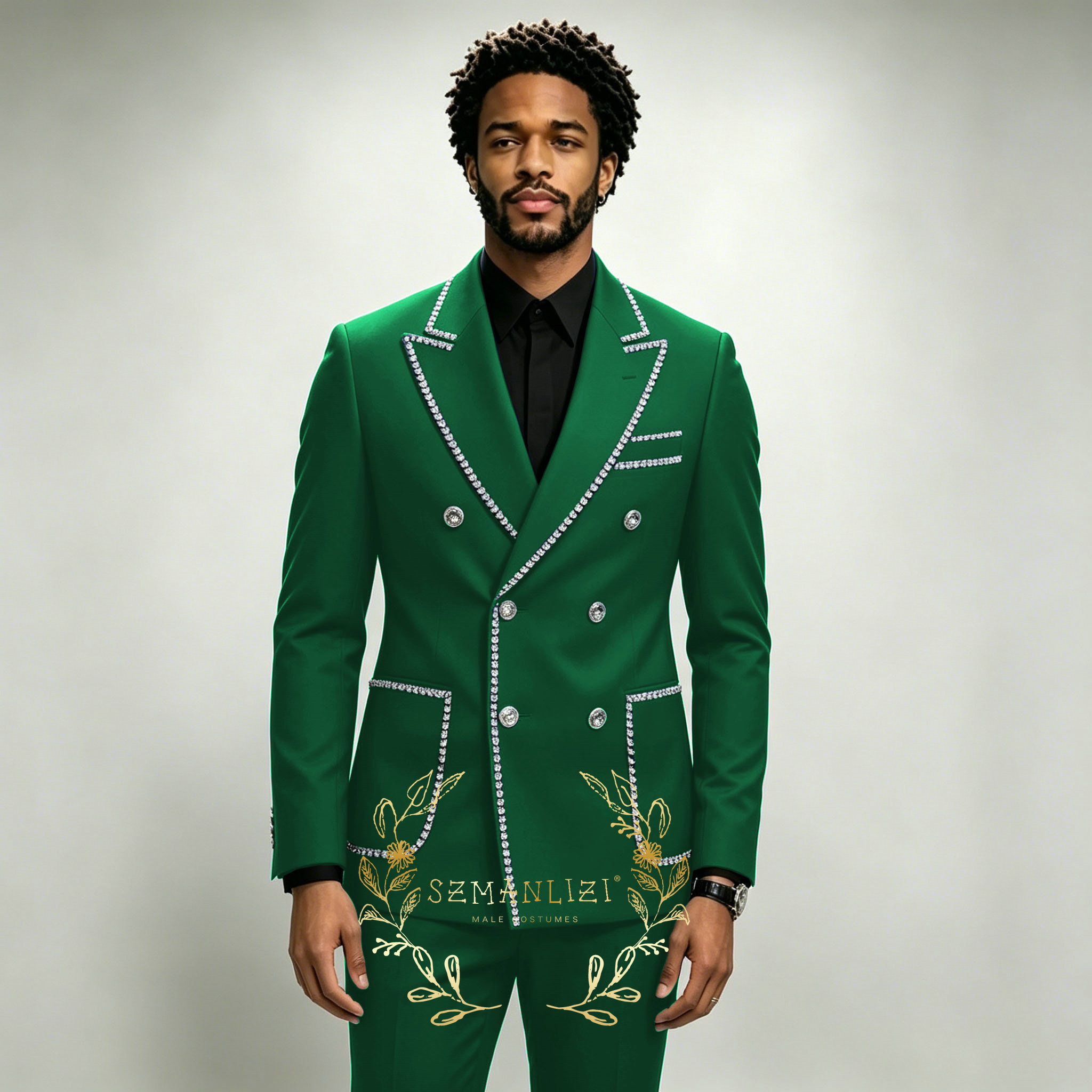 Luxury Men's Suits 2 Pieces Ro - Men Formal Wear For Wedding review and price
