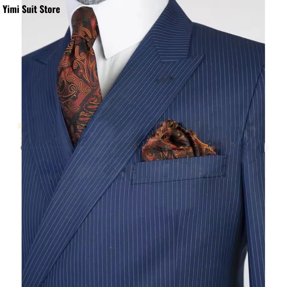 Pinstripe Men Suits 2 Pieces O - Men Formal Wear Modern review and price