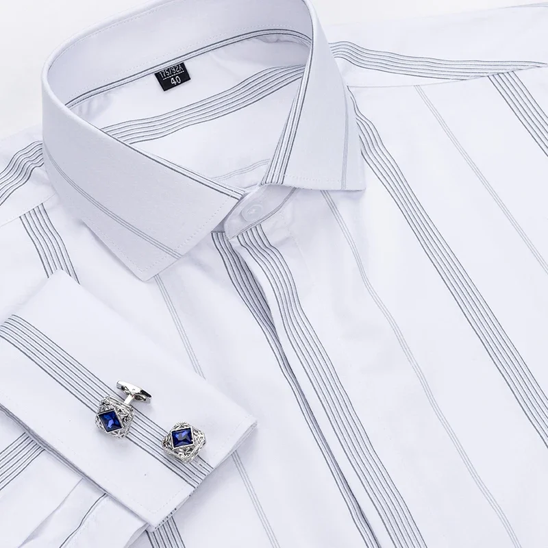 Men's Windsor Collar  Luxury B - Dress Shirt French Cuff review and price