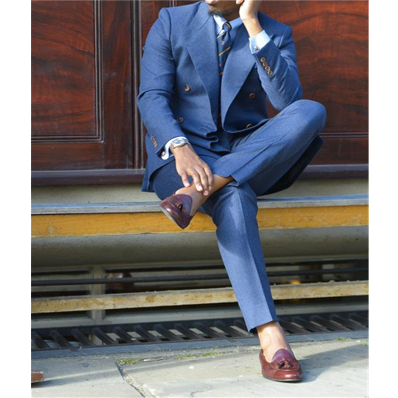 Dark Blue Formal Mens Suits Tw - Men Formal Wear For Wedding review and price