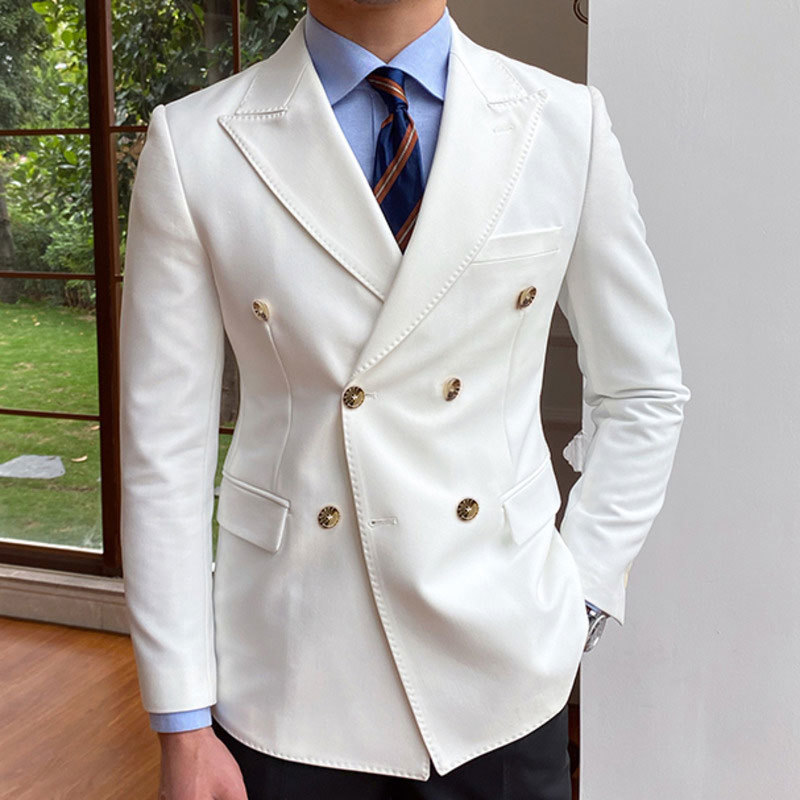 Solid Wedding Men Suits Blazer - Formal Men Party Wear Jacket review and price