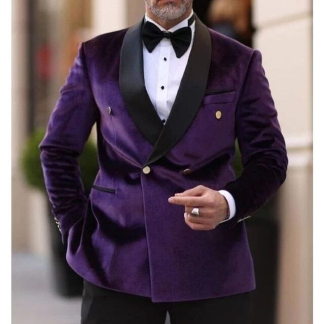 XS-6XL Velvet Wedding Men Suit - Formal Men Party Wear Jacket review and price