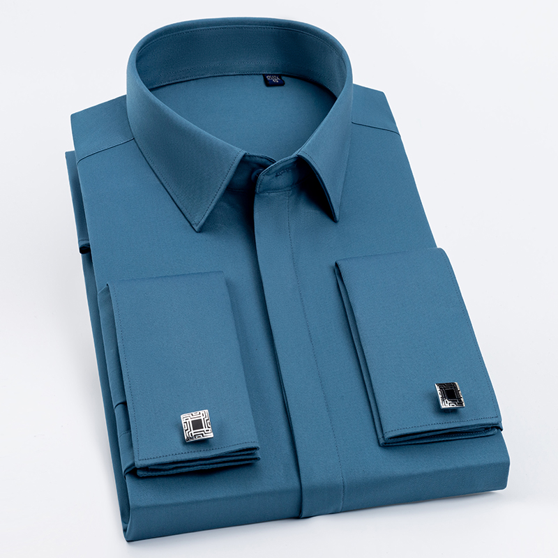 Men's French Cufflinks Shirt,  - Dress Shirt French Cuff review and price