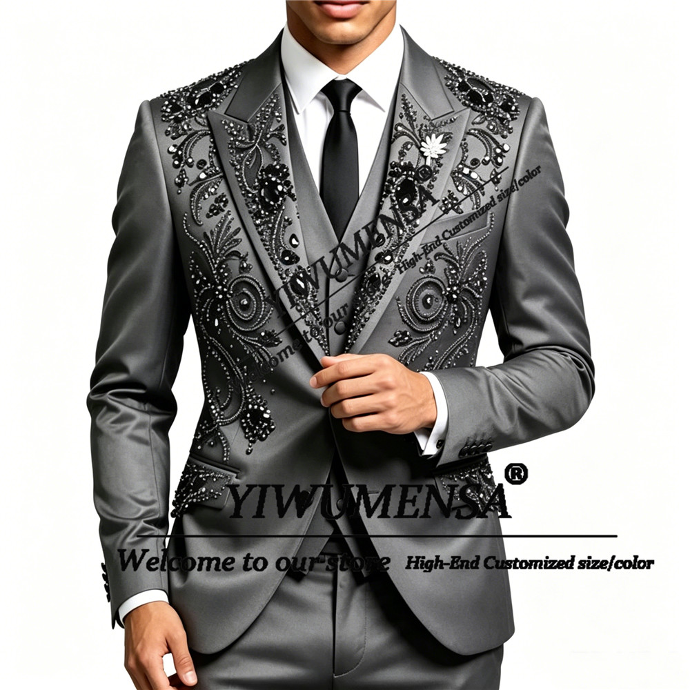 Luxury Wedding Suits Form Men  - Men Formal Wear Fashion review and price