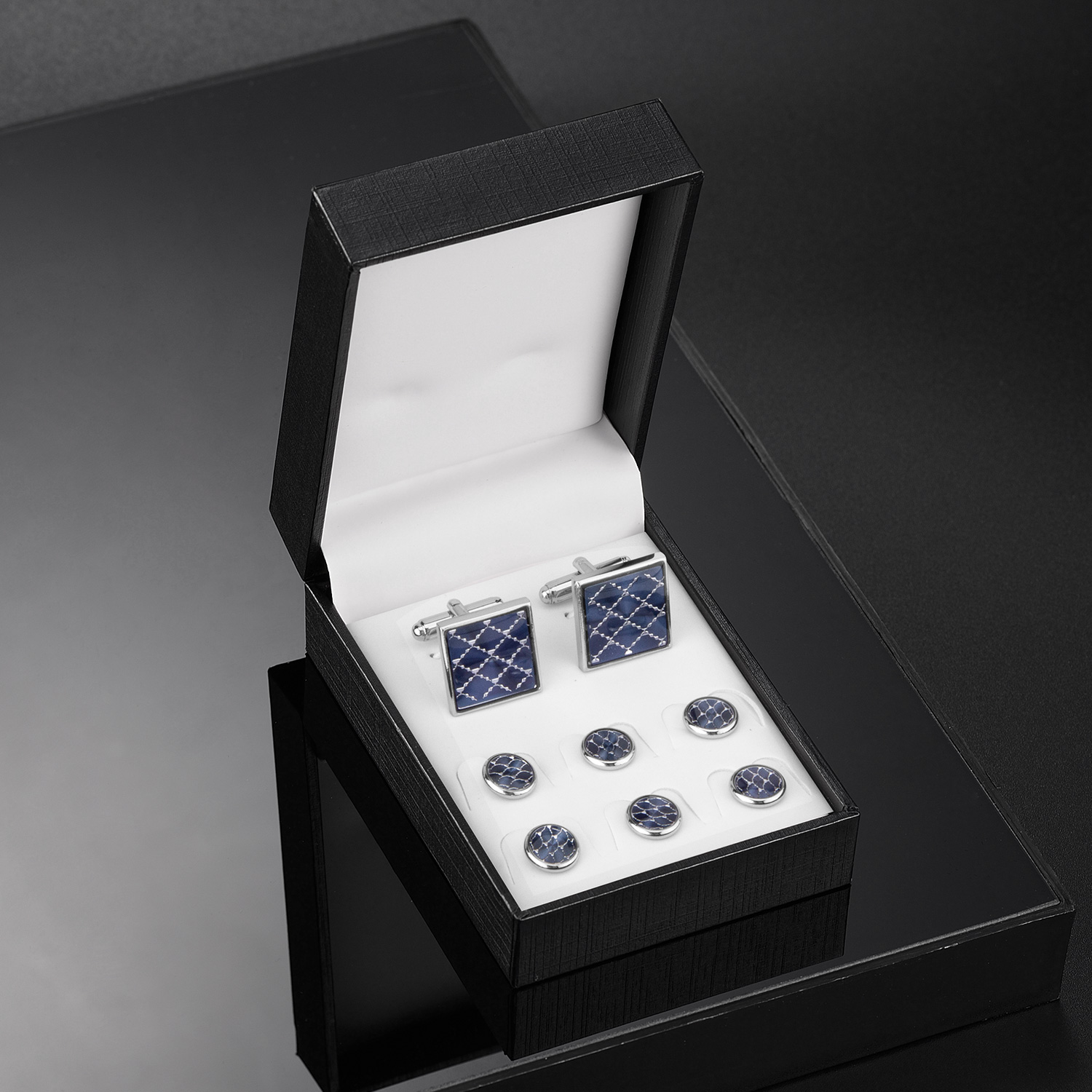Cufflinks And Studs Set Shirt  - Dress Shirt French Cuff review and price