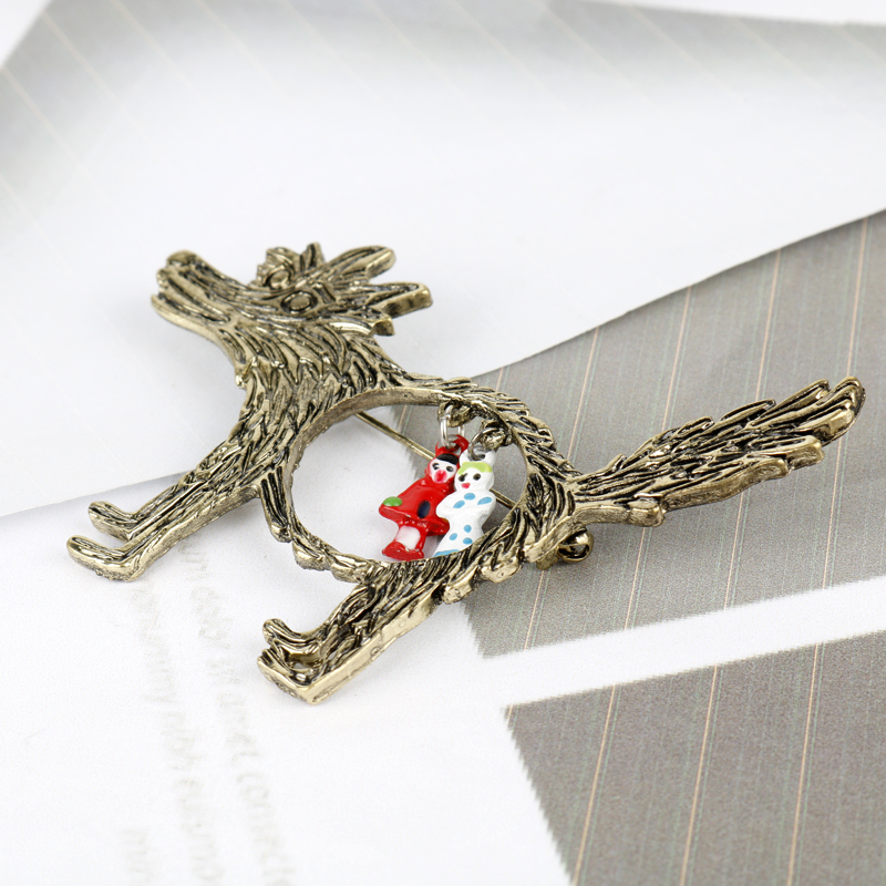 Vintage Wolf And Babies Little - Tuxedo Lapel Pin review and price