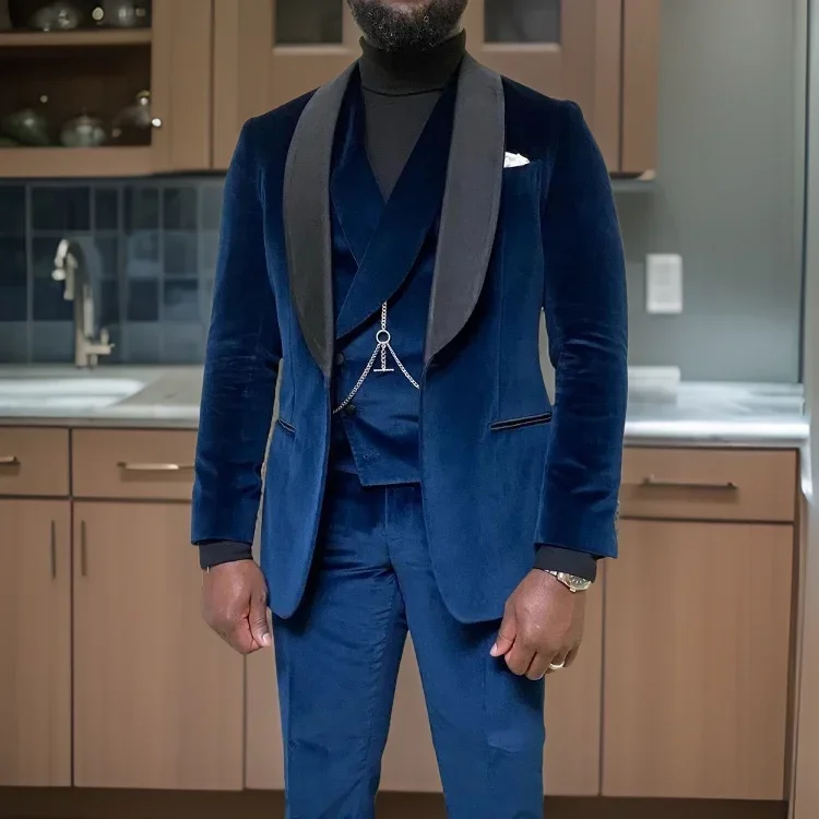 Formal Slim Fit Men Suits 3 Pc - Men Formal Wear Modern review and price