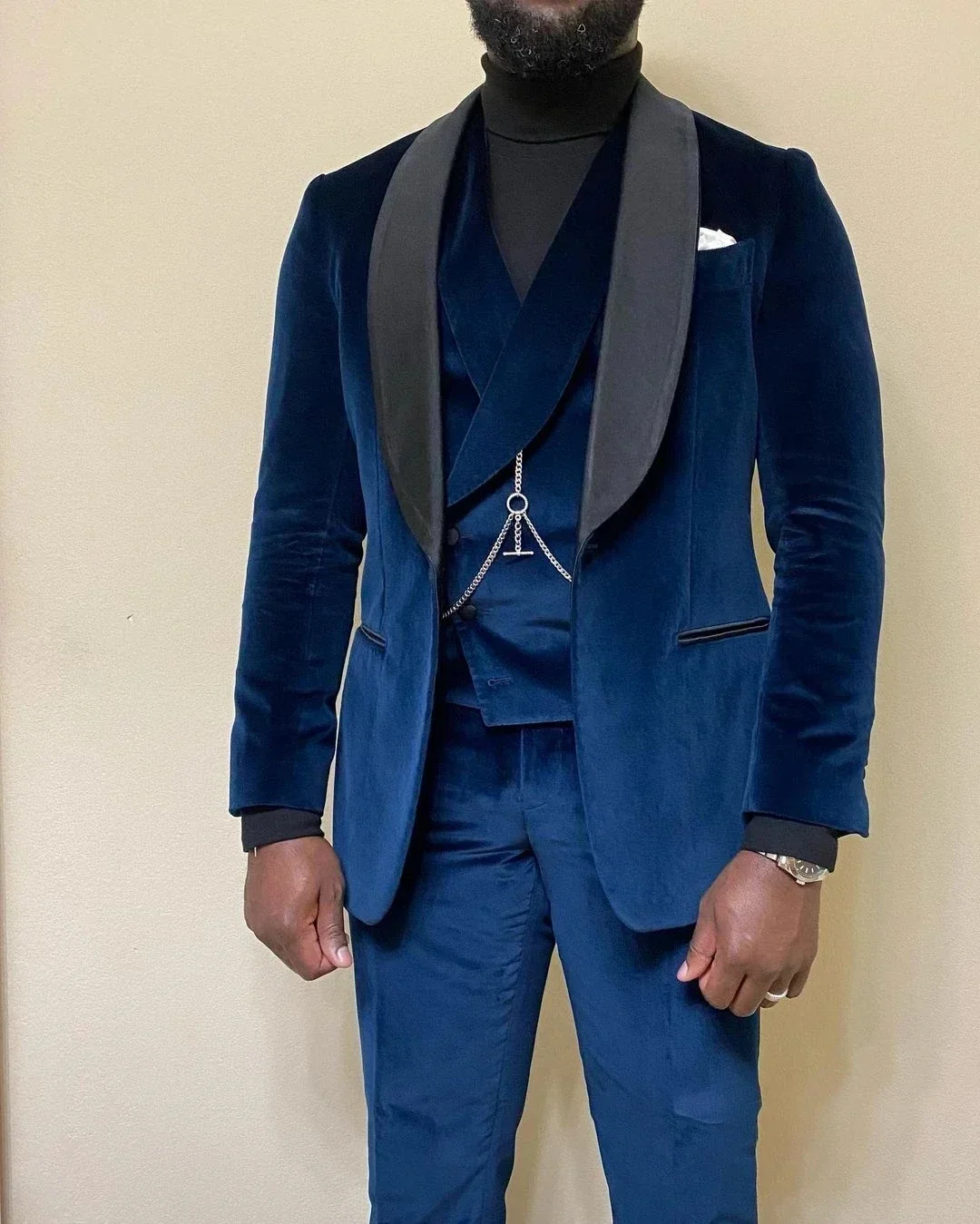 Formal Slim Fit Men Suits 3 Pc - Men Formal Wear Modern review and price