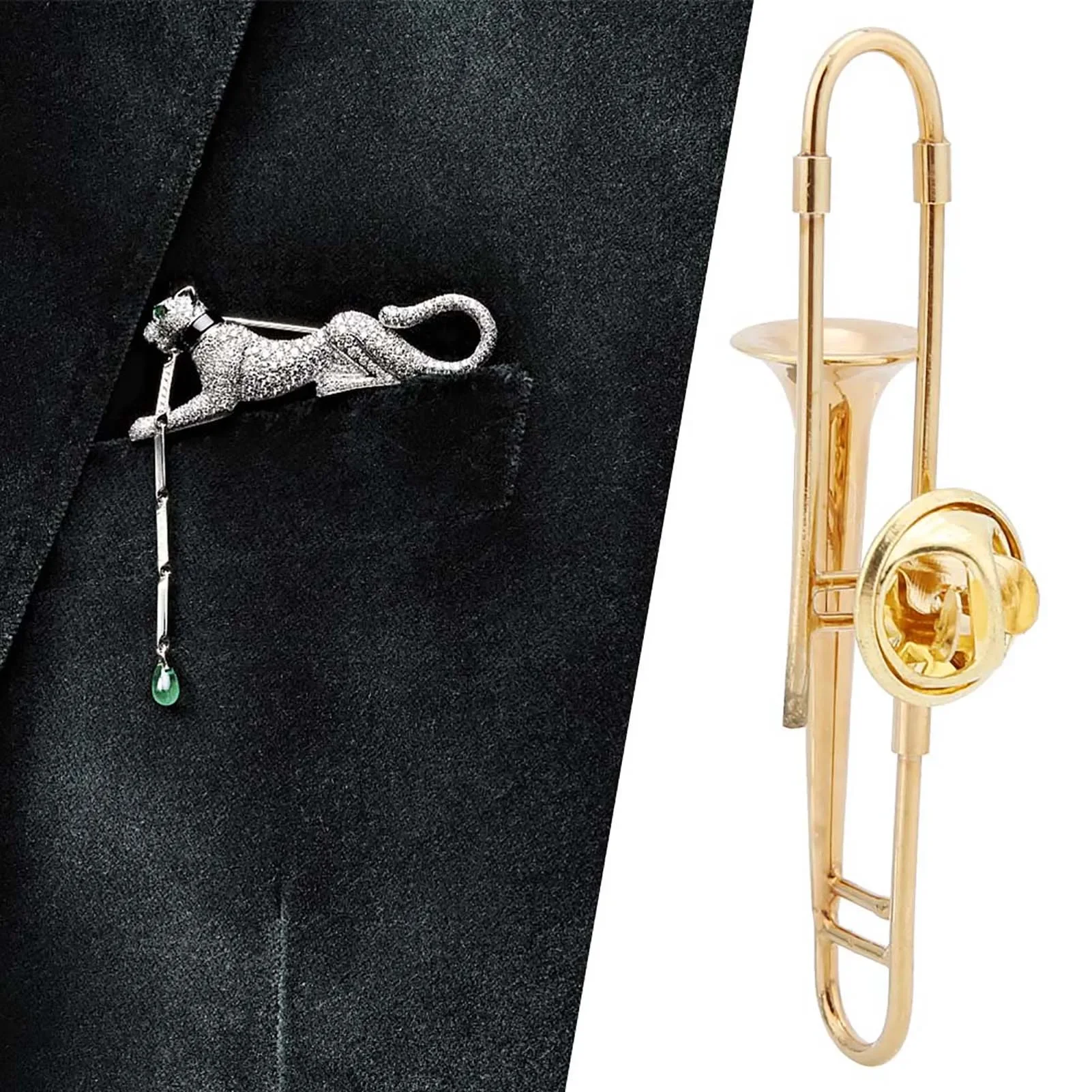 Music Series Musical Instrumen - Tuxedo Lapel Pin review and price